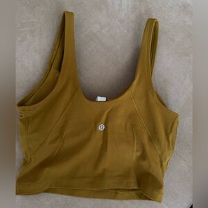 Lululemon align tank Gold spice